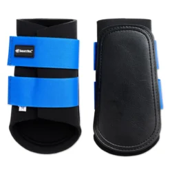SmartPak Brushing Boots -Ovatio Horse Shop 31417 black blue 5605 1