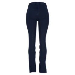 Piper Knit Mid-Rise Boot Cut Breeches By SmartPak - Full Seat -Ovatio Horse Shop 31464 navy back