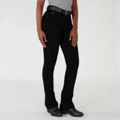Piper Knit Mid-Rise Boot Cut Breeches By SmartPak - Knee Patch 23 Piper Knit Mid-Rise Boot Cut Breeches By SmartPak - Knee Patch -Ovatio Horse Shop 31466 black bom 1489