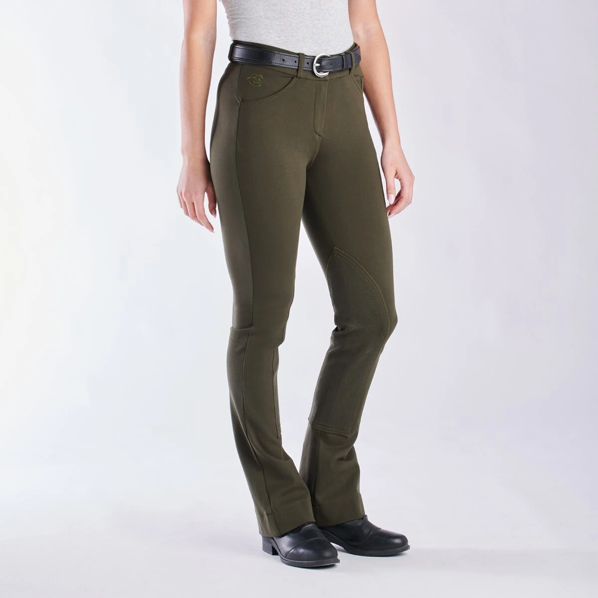Piper Knit Mid-Rise Boot Cut Breeches By SmartPak - Knee Patch 16 Piper Knit Mid-Rise Boot Cut Breeches By SmartPak - Knee Patch - Image 16