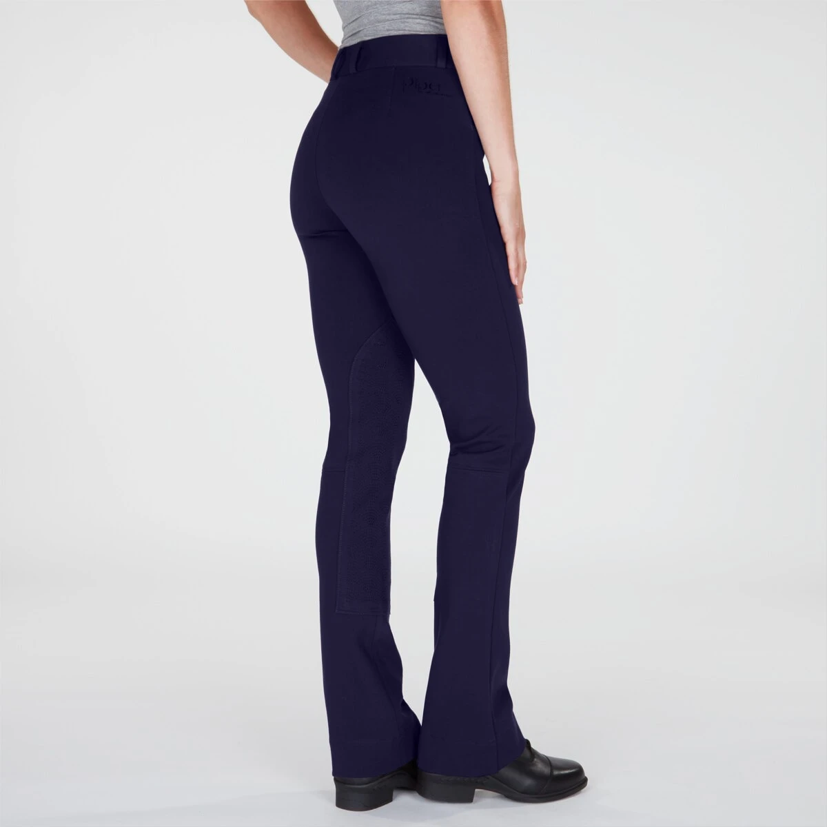 Piper Knit Mid-Rise Boot Cut Breeches By SmartPak - Knee Patch 4 Piper Knit Mid-Rise Boot Cut Breeches By SmartPak - Knee Patch - Image 4