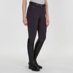 Piper Knit Mid-Rise Breeches By SmartPak - Full Seat 33 Piper Knit Mid-Rise Breeches By SmartPak - Full Seat -Ovatio Horse Shop 31469 charcoal 1281