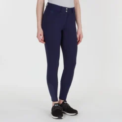Piper Knit Mid-Rise Breeches By SmartPak - Full Seat 23 Piper Knit Mid-Rise Breeches By SmartPak - Full Seat -Ovatio Horse Shop 31469 navy 1758