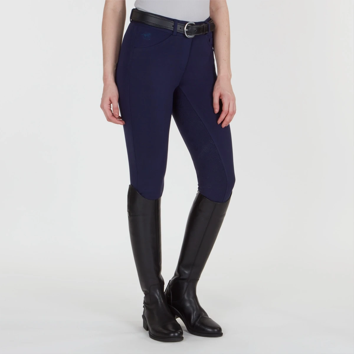 Piper Knit Mid-Rise Breeches By SmartPak - Full Seat 1 Piper Knit Mid-Rise Breeches By SmartPak - Full Seat