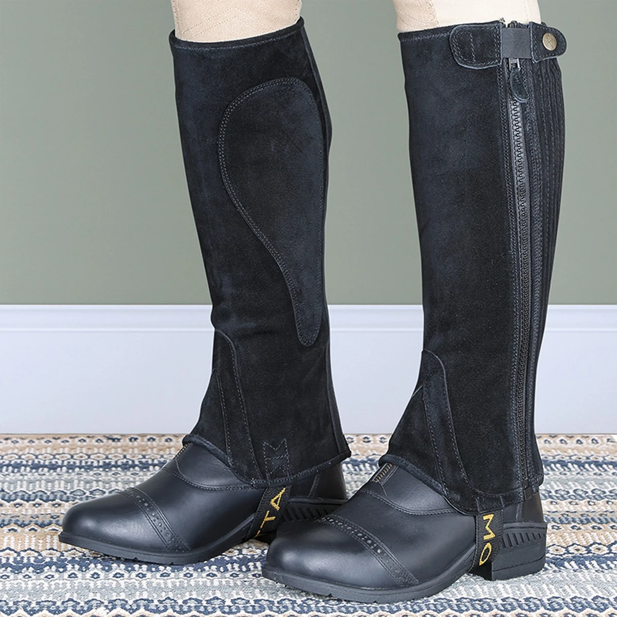 Moretta Adult Suede Half Chaps 1 Moretta Adult Suede Half Chaps