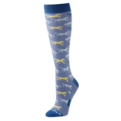 Piper 3-Pack Bamboo Boot Sock -Ovatio Horse Shop 31738 periwinkle 26588