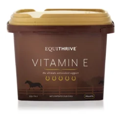 Equithrive&reg; Vitamin E Pellets -Ovatio Horse Shop 31743 bucket 2021