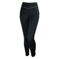 Tredstep Allegro Air Tight Knee Patch Tights -Ovatio Horse Shop 31826 black front