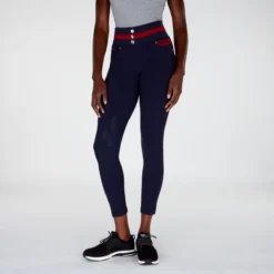 Tredstep Tempo Air Knee Patch Breeches -Ovatio Horse Shop 31833 bluesteel 2