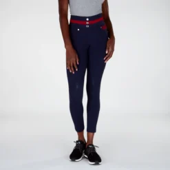 Tredstep Tempo Air Knee Patch Breeches -Ovatio Horse Shop 31833 bluesteel 3