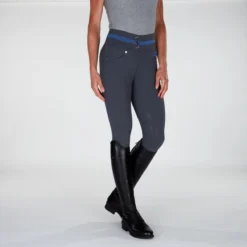 Tredstep Tempo Air Knee Patch Breeches -Ovatio Horse Shop 31833 graphitegrey 1