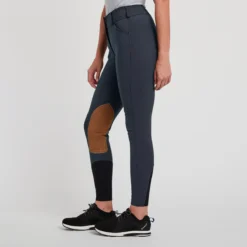 The Tailored Sportsman Mid-Rise Hunter/Jumper Boot Sock Breech -Ovatio Horse Shop 31870 moodybluetan 2