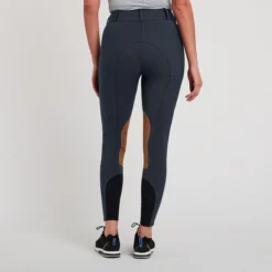 The Tailored Sportsman Mid-Rise Hunter/Jumper Boot Sock Breech -Ovatio Horse Shop 31870 moodybluetan 4