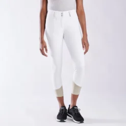 RJ Classics Harper Silicone Knee Patch Breech -Ovatio Horse Shop 32170 white bom 2523