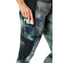 Horseware Ireland Horseware Silicone Riding Tights - Knee Patch - Clearance! -Ovatio Horse Shop 32204 tiedye pocketdt