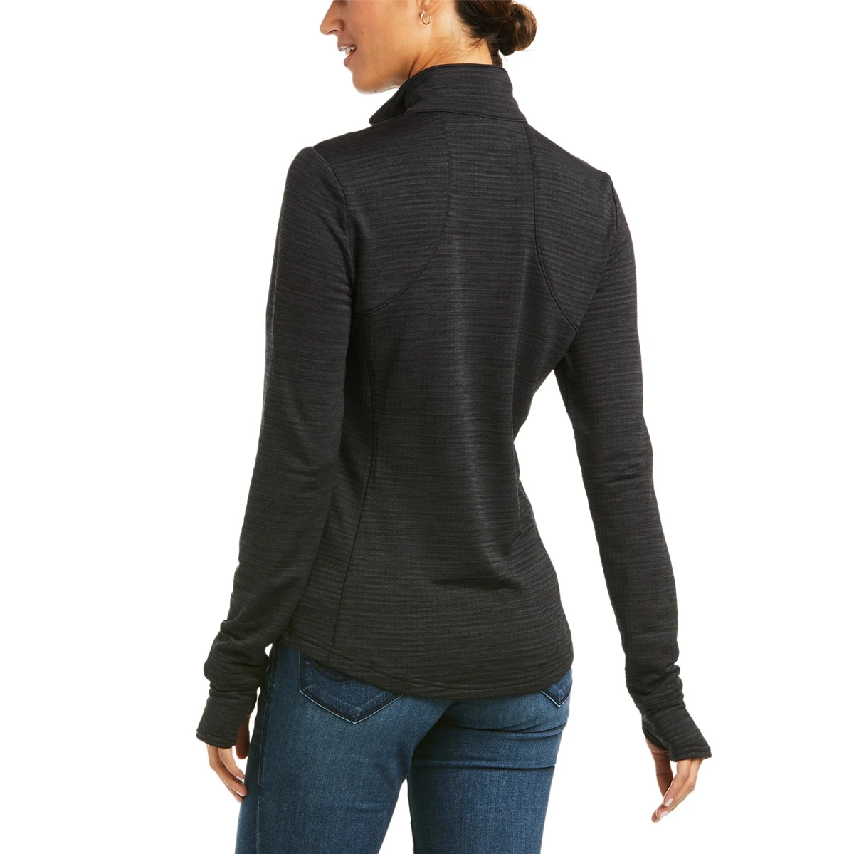 Ariat Gridwork 1/4 Zip Baselayer 6 Ariat Gridwork 1/4 Zip Baselayer - Image 6