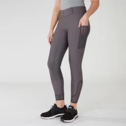 Piper Fusion Breech By SmartPak - Full Seat -Ovatio Horse Shop 32381 charcoal 2