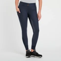 Piper Fusion Breech By SmartPak - Full Seat -Ovatio Horse Shop 32381 navy 3