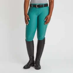 Piper Fusion Breech By SmartPak - Knee Patch - Clearance! -Ovatio Horse Shop 32382 jade 10930