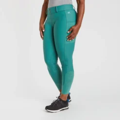 Piper Fusion Breech By SmartPak - Knee Patch - Clearance! -Ovatio Horse Shop 32382 jade 10944