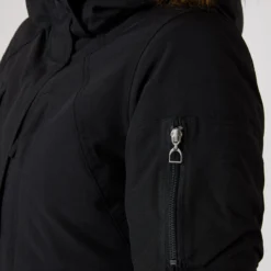 Horze Brooke Waterproof Parka -Ovatio Horse Shop 32400 black 5