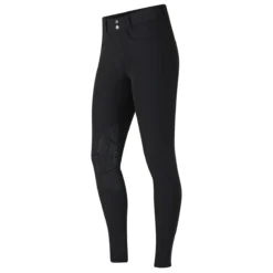 Kerrits 3 Season Tailored Knee Patch Breeches 18 Kerrits 3 Season Tailored Knee Patch Breeches -Ovatio Horse Shop 32415 black left