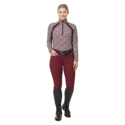 Kerrits 3 Season Tailored Knee Patch Breeches 15 Kerrits 3 Season Tailored Knee Patch Breeches -Ovatio Horse Shop 32415 sangria 6