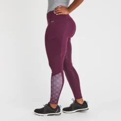 Kerrits Thermo Tech Full Leg Tight - Knee Patch - Clearance! -Ovatio Horse Shop 32431 raisinbitoffrost 12206