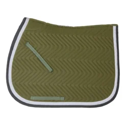SmartPak Classic Chevron AP Saddle Pad -Ovatio Horse Shop 32449 oakmosswhitecharcoal5911
