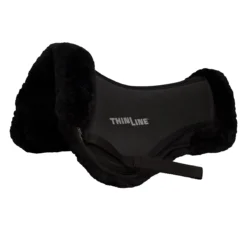 ThinLine Trifecta Full Sheepskin Half Pad -Ovatio Horse Shop 32514 black 1