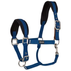 SmartPak Breakaway Halter With COOLMAX&reg; Padding 2.0 - Clearance! -Ovatio Horse Shop 32551 navy 1