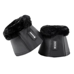 SmartPak Deluxe Fleece Top Bell Boots 15 SmartPak Deluxe Fleece Top Bell Boots -Ovatio Horse Shop 32664 black 1