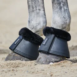 SmartPak Deluxe Fleece Top Bell Boots 17 SmartPak Deluxe Fleece Top Bell Boots -Ovatio Horse Shop 32664 black 9068