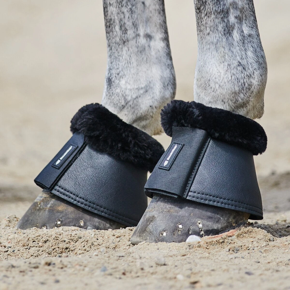 SmartPak Deluxe Fleece Top Bell Boots 6 SmartPak Deluxe Fleece Top Bell Boots - Image 6