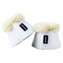 SmartPak Deluxe Fleece Top Bell Boots 20 SmartPak Deluxe Fleece Top Bell Boots -Ovatio Horse Shop 32664 white 1
