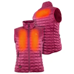 FieldSheer By Mobile Warming Backcountry Heated Vest -Ovatio Horse Shop 32737 burgundy heatedareas