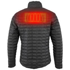FieldSheer By Mobile Warming Men's Backcountry Heated Jacket -Ovatio Horse Shop 32738 black back 2