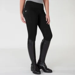 Piper Mid-Weight Tights By SmartPak - Knee Patch 16 Piper Mid-Weight Tights By SmartPak - Knee Patch -Ovatio Horse Shop 32769 black bom 880