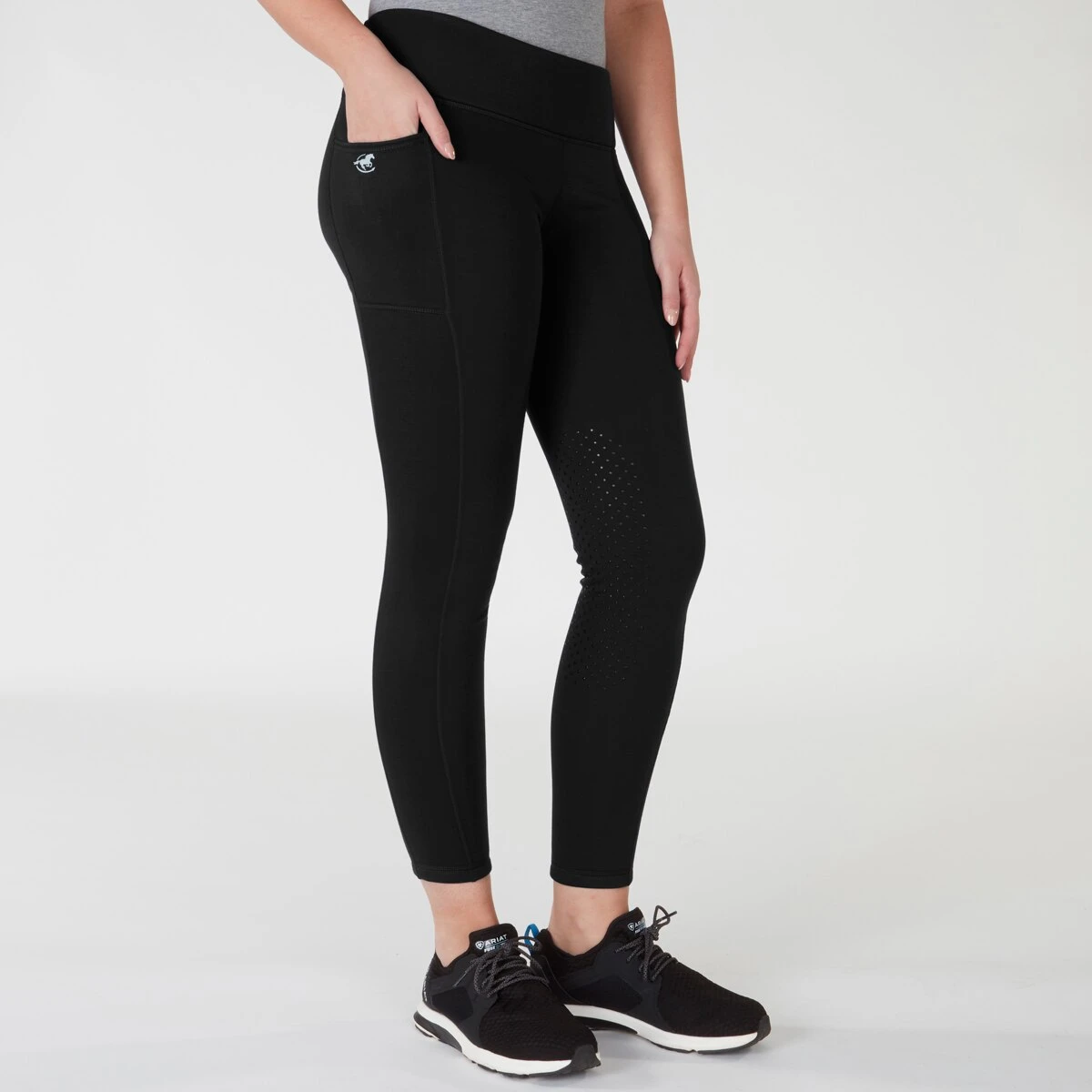 Piper Mid-Weight Tights By SmartPak - Knee Patch 8 Piper Mid-Weight Tights By SmartPak - Knee Patch - Image 8