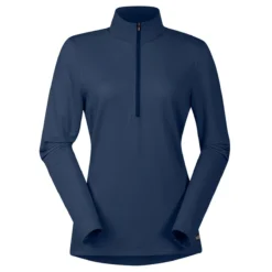 Kerrits Ice Fil Lite Longsleeve Club Collection -Ovatio Horse Shop 32780 navy front