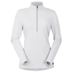Kerrits Ice Fil Lite Longsleeve Club Collection -Ovatio Horse Shop 32780 white front