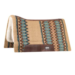 Cashel Blanket Top Performance Felt Pad -Ovatio Horse Shop 32918 tanblue 1