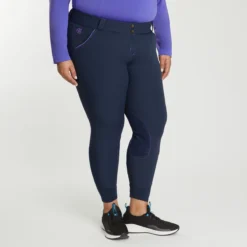 Piper Evolution Breeches By SmartPak - Knee Patch - Clearance! -Ovatio Horse Shop 33063 navydarkiris 1192