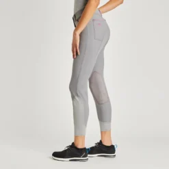 Piper Evolution Breeches By SmartPak - Knee Patch - Clearance! -Ovatio Horse Shop 33063 stormgreyorchid 2