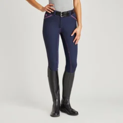 Piper Evolution Breeches By SmartPak - Full Seat - Clearance! -Ovatio Horse Shop 33064 navyberry 1