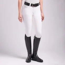 Piper Evolution Breeches By SmartPak - Full Seat -Ovatio Horse Shop 33064 white light grey 0536