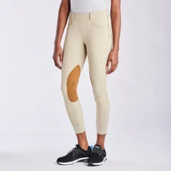 Hadley Mid-Rise Side Zip Breeches By SmartPak - Knee Patch -Ovatio Horse Shop 33065 tantan bom 1349