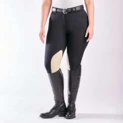 Hadley High-Rise Breeches By SmartPak - Knee Patch -Ovatio Horse Shop 33067 black 4682