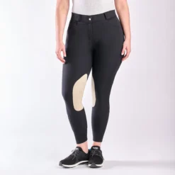 Hadley High-Rise Breeches By SmartPak - Knee Patch -Ovatio Horse Shop 33067 black 4689