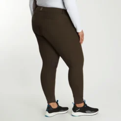 Hadley High-Rise Breeches By SmartPak - Knee Patch -Ovatio Horse Shop 33067 darkroast 1776